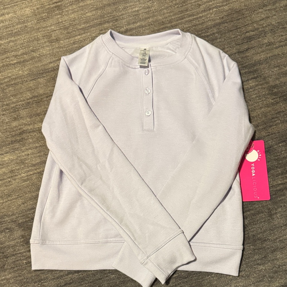 Yogalicious Lavender Long Sleeve Top